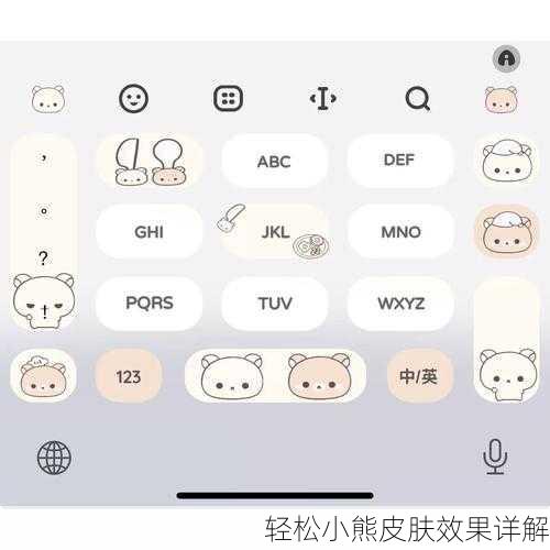 轻松小熊皮肤效果详解